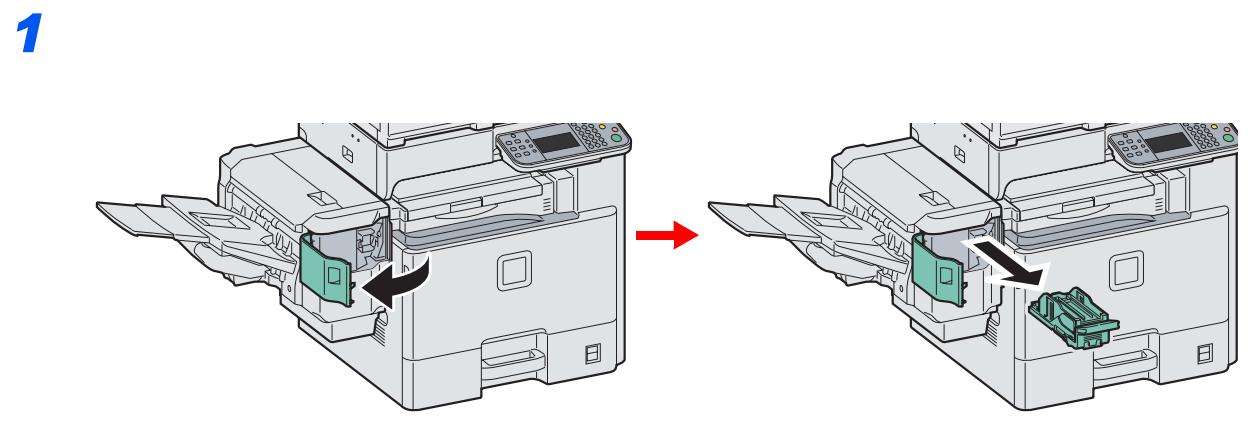 KYOCERA FS-C8020MFP - Incident d'agrafes du finisseur de documents en option - 1