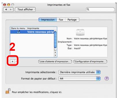 KYOCERA FS-C8020MFP - Configurer l'imprimante. - 3