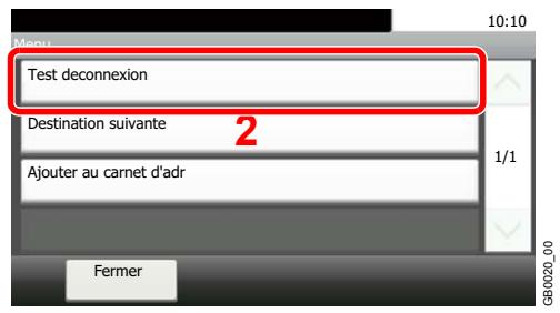 KYOCERA FS-C8020MFP - Confirmer les informations. - 4