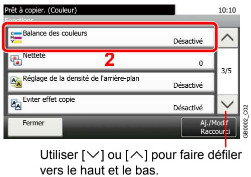 KYOCERA FS-C8020MFP - Afficher l'écran. - 2