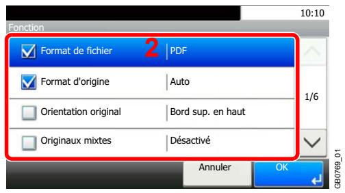 KYOCERA FS-C8020MFP - Vérifier les paramètres. - 15