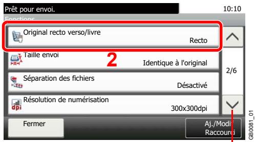 KYOCERA FS-C8020MFP - Afficher l'écran. - 3