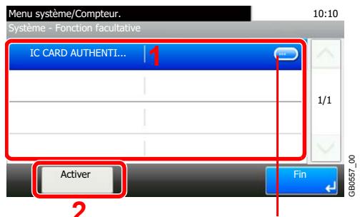 KYOCERA FS-C8020MFP - Commencer l'utilisation d'une application. - 1