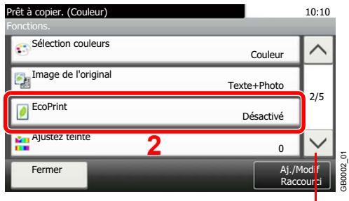 KYOCERA FS-C8020MFP - Afficher l'écran. - 3