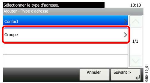 KYOCERA FS-C8020MFP - Sélectionner la méthode d'enregistrement. - 1