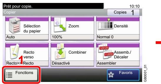 KYOCERA FS-C8020MFP - Afficher l'écran. - 1