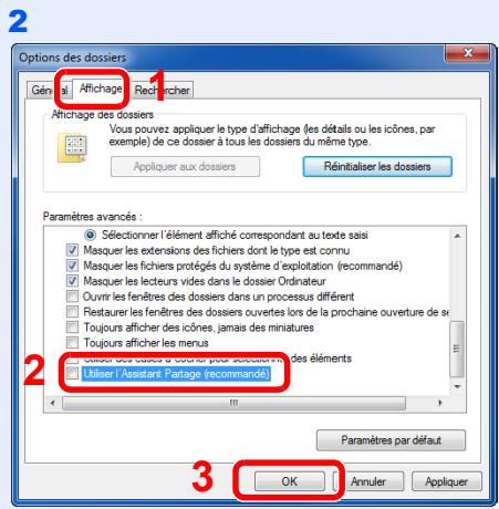 KYOCERA FS-C8020MFP - Creation d'un dossier partagé - 3