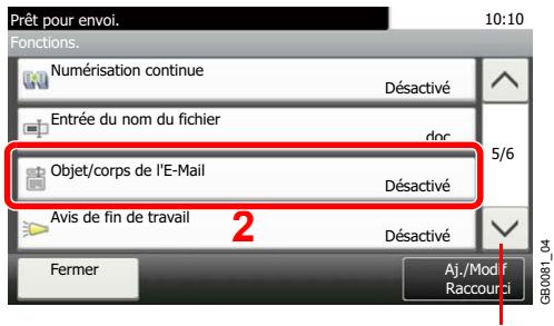 KYOCERA FS-C8020MFP - Afficher l'écran. - 3