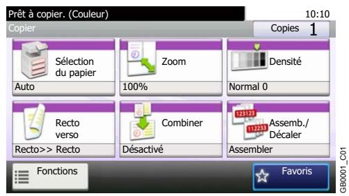 KYOCERA FS-C8020MFP - Configurer la fonction. - 1