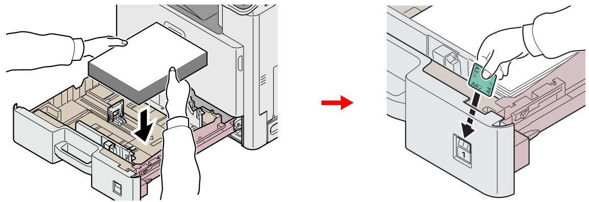 KYOCERA FS-C8020MFP - Charger du papier. - 1