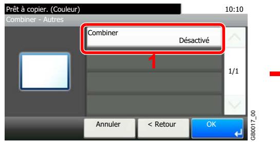KYOCERA FS-C8020MFP - Sélectionner la fonction. - 3