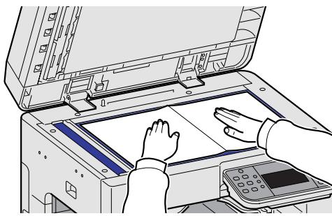 KYOCERA FS-C8020MFP - Mettre en place les originaux. - 1