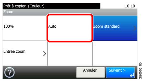 KYOCERA FS-C8020MFP - Sélectionner la fonction. - 1