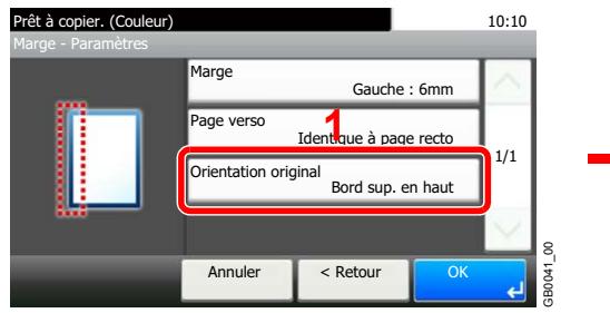 KYOCERA FS-C8020MFP - Sélectionner l'orientation de l'original. - 1