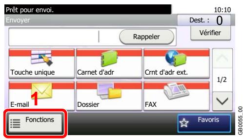 KYOCERA FS-C8020MFP - Afficher l'écran. - 1