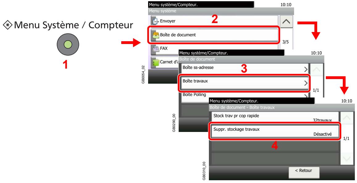 KYOCERA FS-C8020MFP - Afficher l'écran. - 1