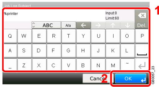 KYOCERA FS-C8020MFP - Saisir un objet pour l'e-mail. - 1