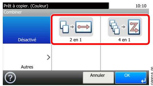 KYOCERA FS-C8020MFP - Sélectionner la fonction. - 1