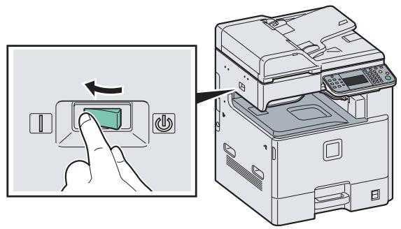 KYOCERA FS-C8020MFP - Mise sous tension - 2