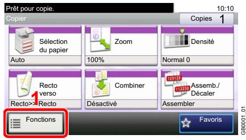 KYOCERA FS-C8020MFP - Afficher l'écran. - 1