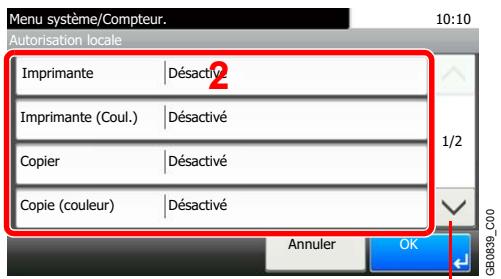 KYOCERA FS-C8020MFP - [Autorisation locale] - 3