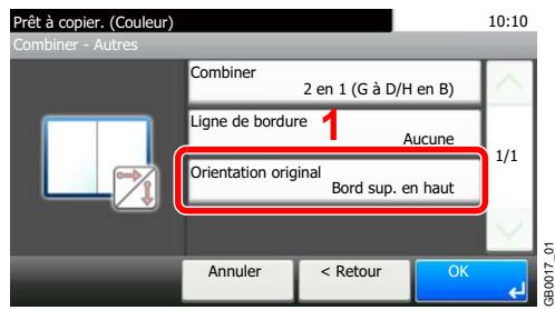 KYOCERA FS-C8020MFP - Sélectionner l'orientation de l'original. - 1