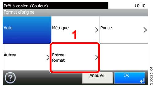 KYOCERA FS-C8020MFP - Sélectionner le format d'origine. - 3