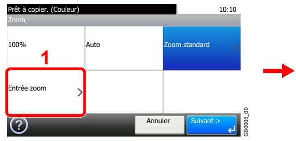 KYOCERA FS-C8020MFP - Sélectionner la fonction. - 5