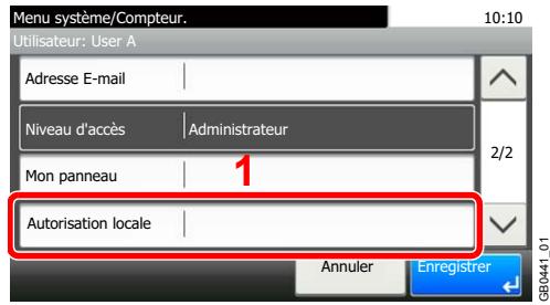 KYOCERA FS-C8020MFP - [Autorisation locale] - 1