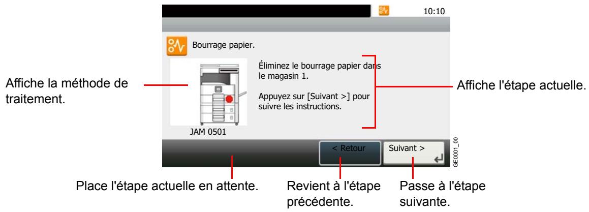 KYOCERA FS-C8020MFP - Comment dire l'écran ? - 1