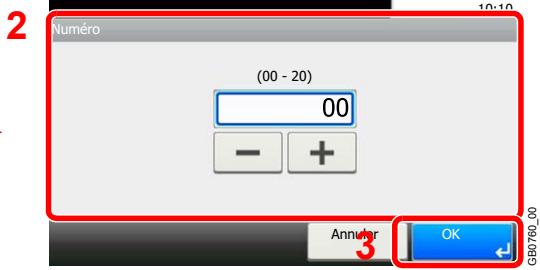 KYOCERA FS-C8020MFP - Pour modifier un favori - 9