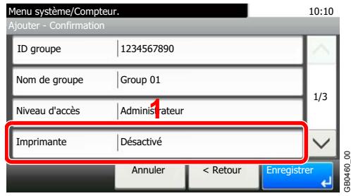 KYOCERA FS-C8020MFP - [Imprimante], [Imprimante (Coul.)], [Copier], [Copier (couleur)], [Envoyer], [Transmission fax], [Stockage dans boîte], [Stockage mémoire] - 1