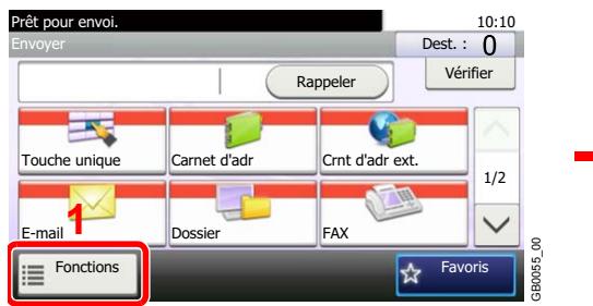 KYOCERA FS-C8020MFP - Afficher l'écran. - 3