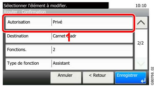 KYOCERA FS-C8020MFP - Vérifier les paramètres. - 7