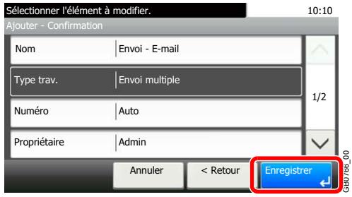 KYOCERA FS-C8020MFP - Enregister le favors. - 1