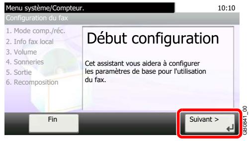 KYOCERA FS-C8020MFP - Configurer la fonction. - 1