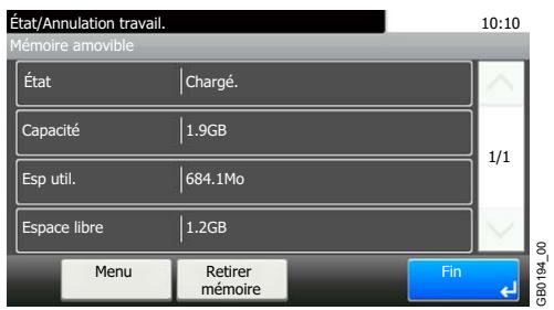 KYOCERA FS-C8020MFP - Mémoire amovible - 1