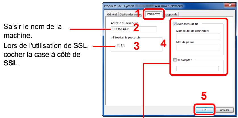 KYOCERA FS-C8020MFP - Configurer le pilote WIA. - 1