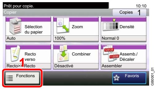 KYOCERA FS-C8020MFP - Afficher l'écran. - 1