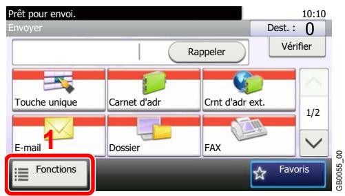 KYOCERA FS-C8020MFP - Afficher l'écran. - 1