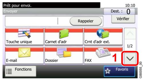 KYOCERA FS-C8020MFP - Afficher l'écran. - 1