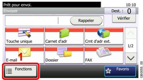 KYOCERA FS-C8020MFP - Afficher l'écran. - 1