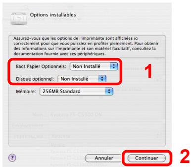 KYOCERA FS-C8020MFP - Configurer l'imprimante. - 5