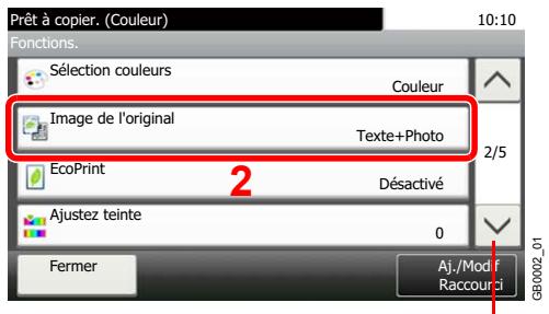 KYOCERA FS-C8020MFP - Afficher l'écran. - 3