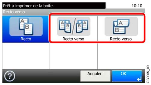 KYOCERA FS-C8020MFP - Sélectionner la fonction. - 1