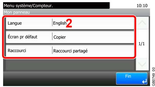 KYOCERA FS-C8020MFP - [Mon panneau] - 3