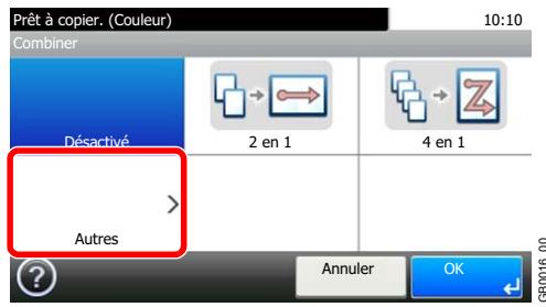 KYOCERA FS-C8020MFP - Sélectionner la fonction. - 2