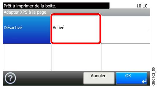 KYOCERA FS-C8020MFP - Sélectionner la fonction. - 1