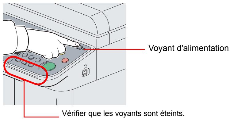 KYOCERA FS-C8020MFP - Appuyer sur la touche Power. - 1