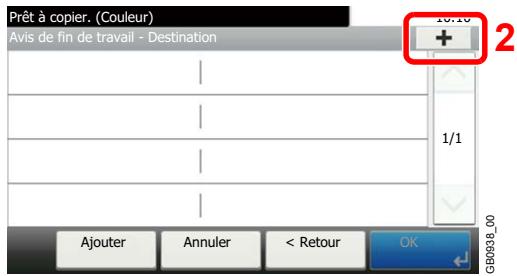 KYOCERA FS-C8020MFP - Sélectionner la fonction. - 3